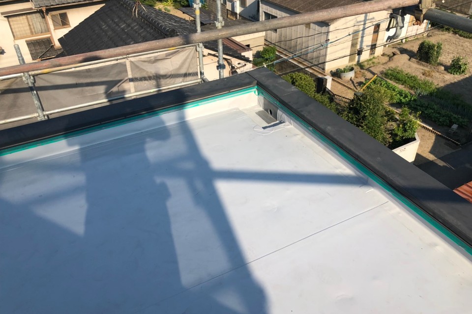 倉敷市連島町　N様邸　屋根塗装・防水工事の画像