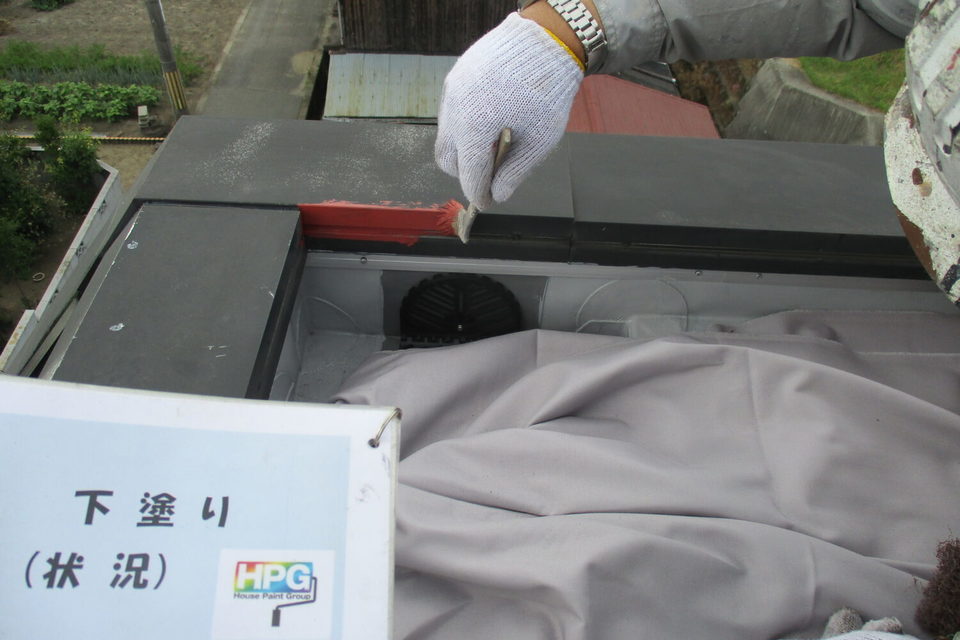 倉敷市連島町　N様邸　屋根塗装・防水工事の画像