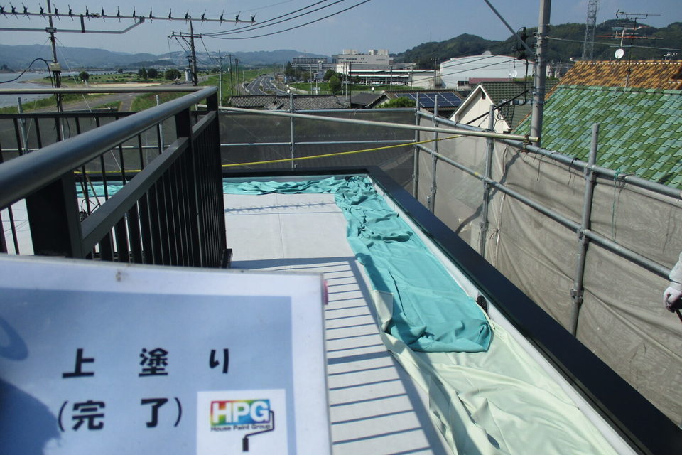 倉敷市連島町　N様邸　屋根塗装・防水工事の画像