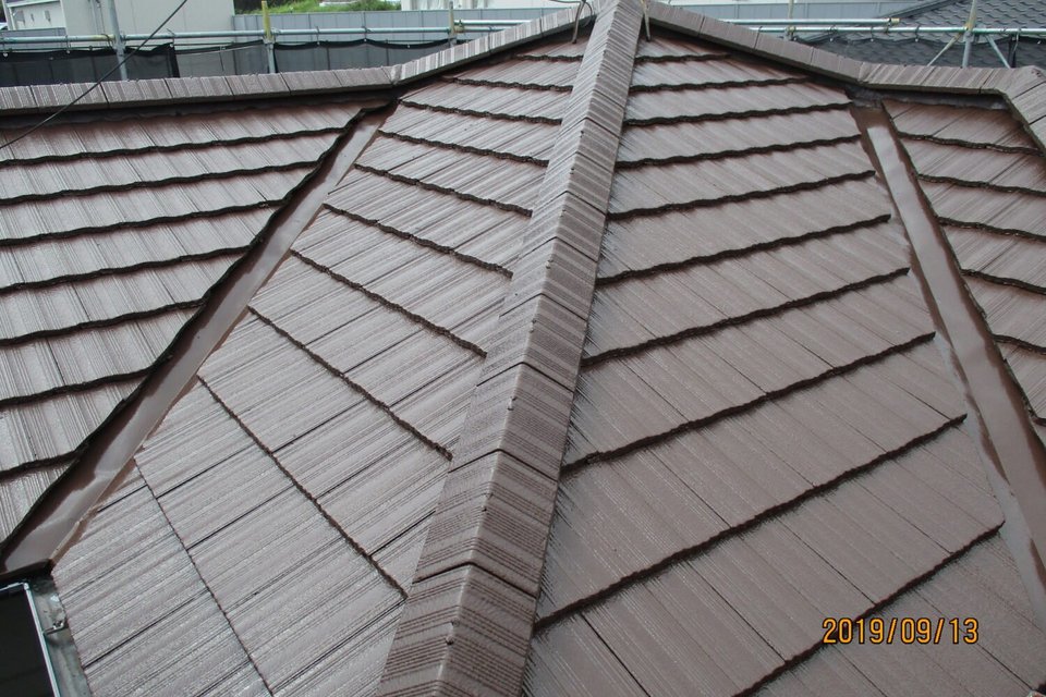 倉敷市玉島　Ｓ様邸　屋根・外壁塗装の画像