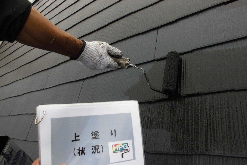 倉敷市連島町　Ｍ様邸　屋根・外壁塗装の画像