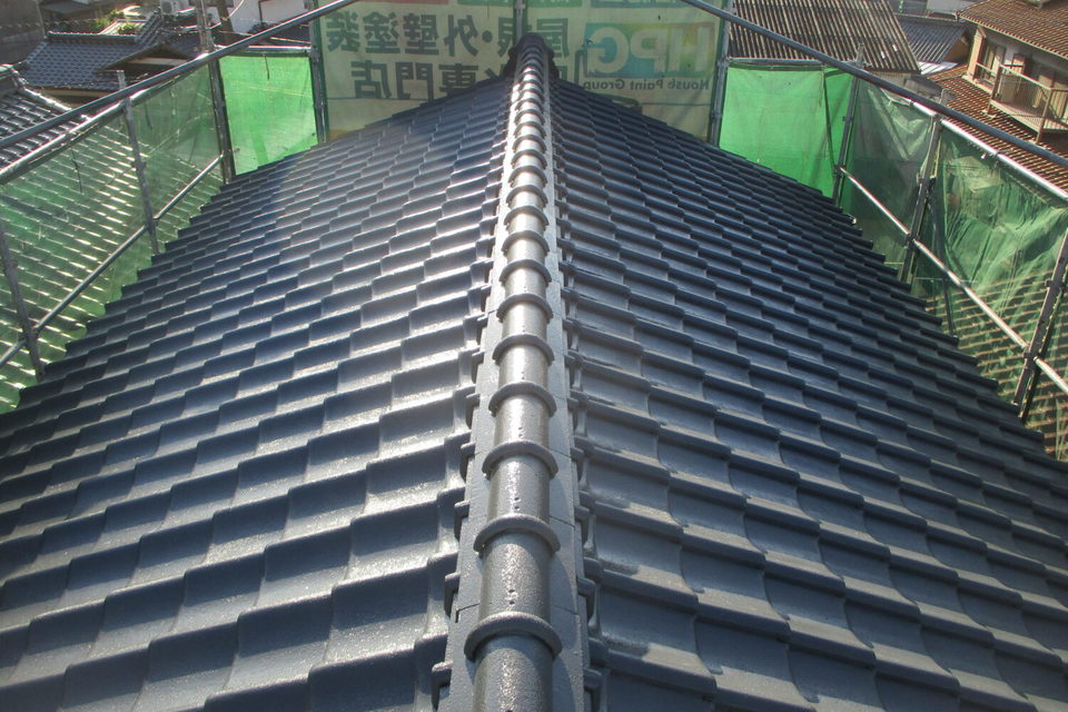 倉敷市藤戸町　Ｏ様邸　屋根・外壁塗装工事の画像