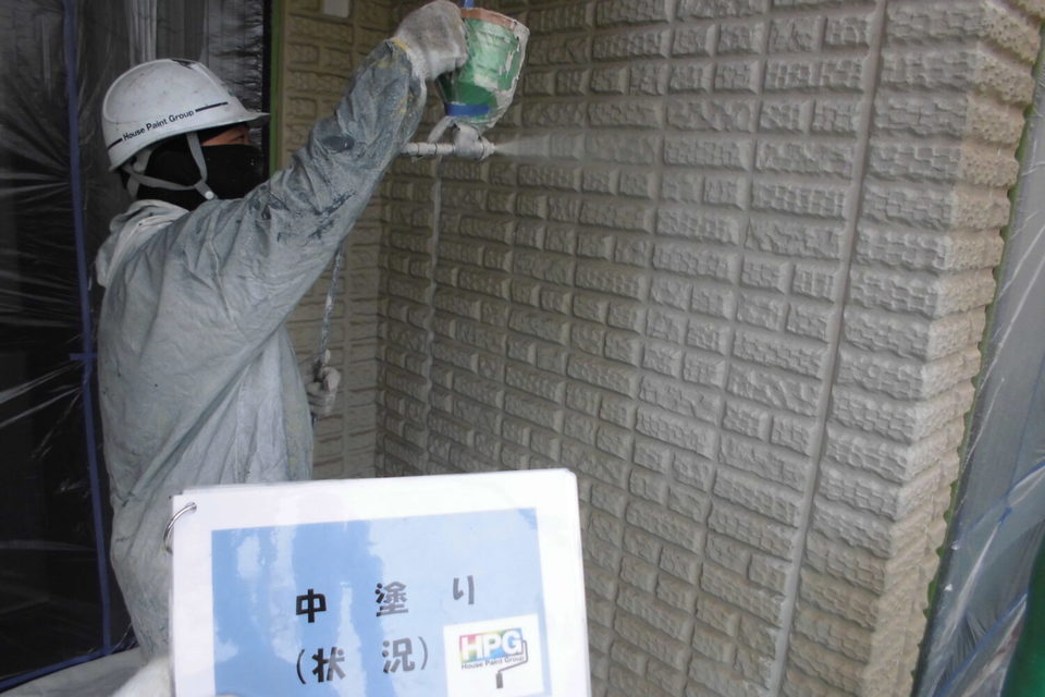 倉敷市中島Ｓ様邸　屋根・外壁塗装工事の画像