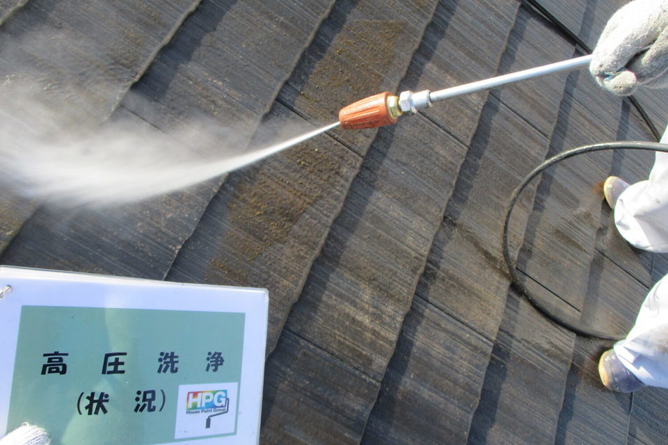 倉敷市玉島Ｆ様邸　外壁・屋根塗装工事の画像