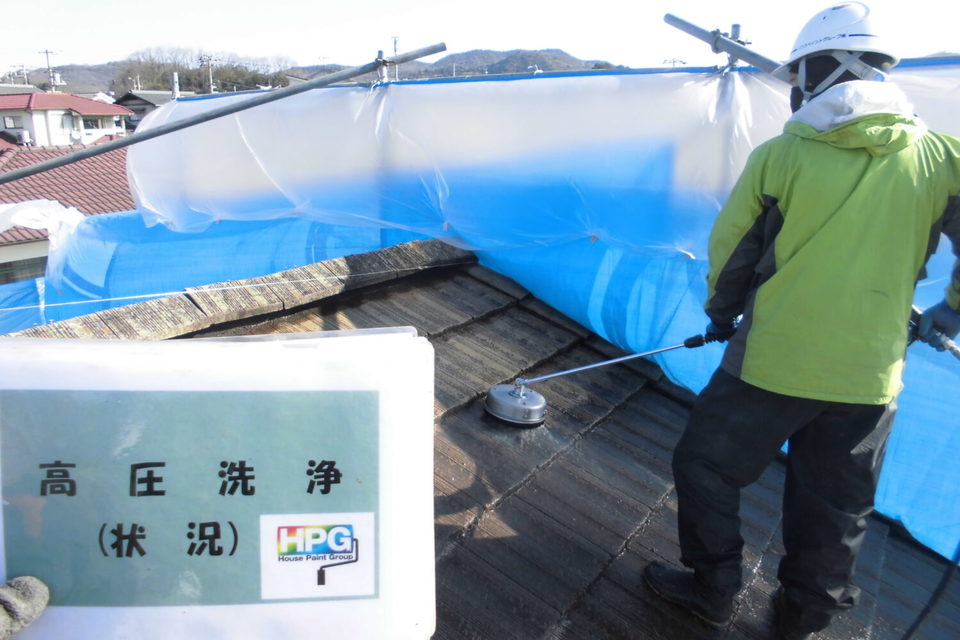 倉敷市児島Ｙ様邸　屋根・外壁塗装工事の画像