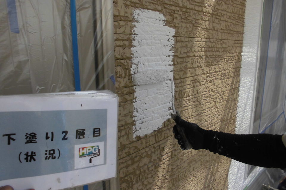 倉敷市福田町　K様邸　外壁塗装・ベランダ防水工事の画像