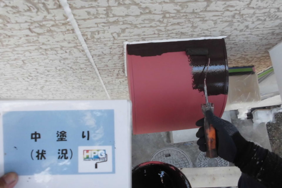 倉敷市福田町　K様邸　外壁塗装・ベランダ防水工事の画像