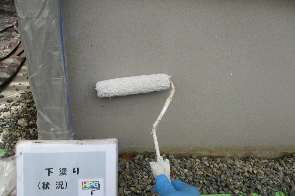 倉敷市玉島　越山様邸　外壁塗装工事の画像