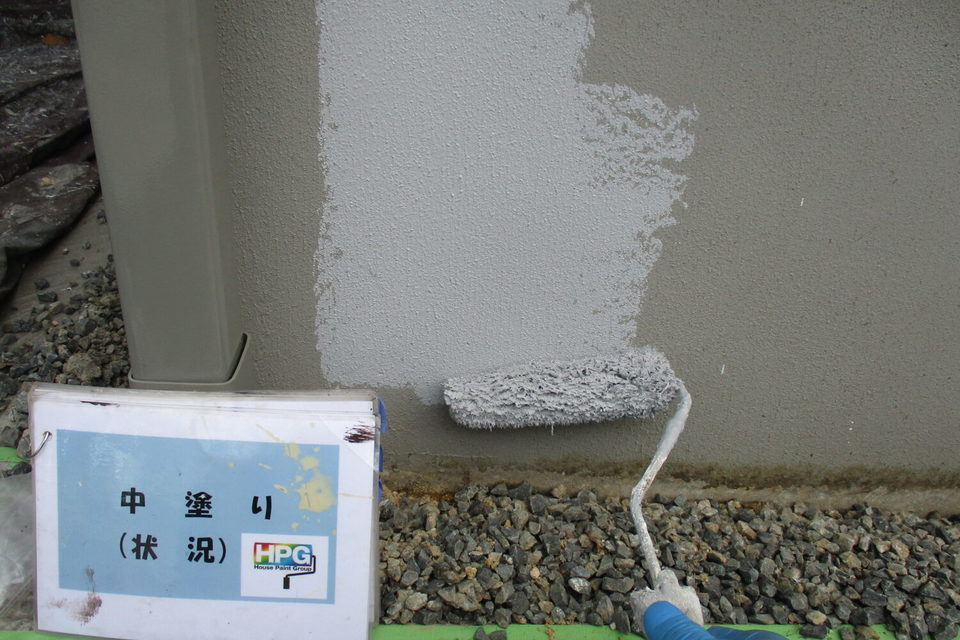 倉敷市玉島　越山様邸　外壁塗装工事の画像