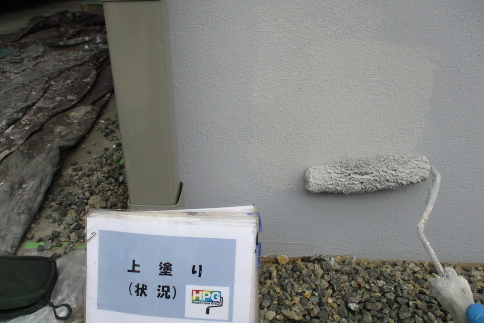 倉敷市玉島　越山様邸　外壁塗装工事の画像
