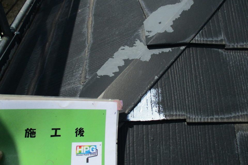 倉敷市西中新田　Ｋ様邸　屋根塗装工事の画像
