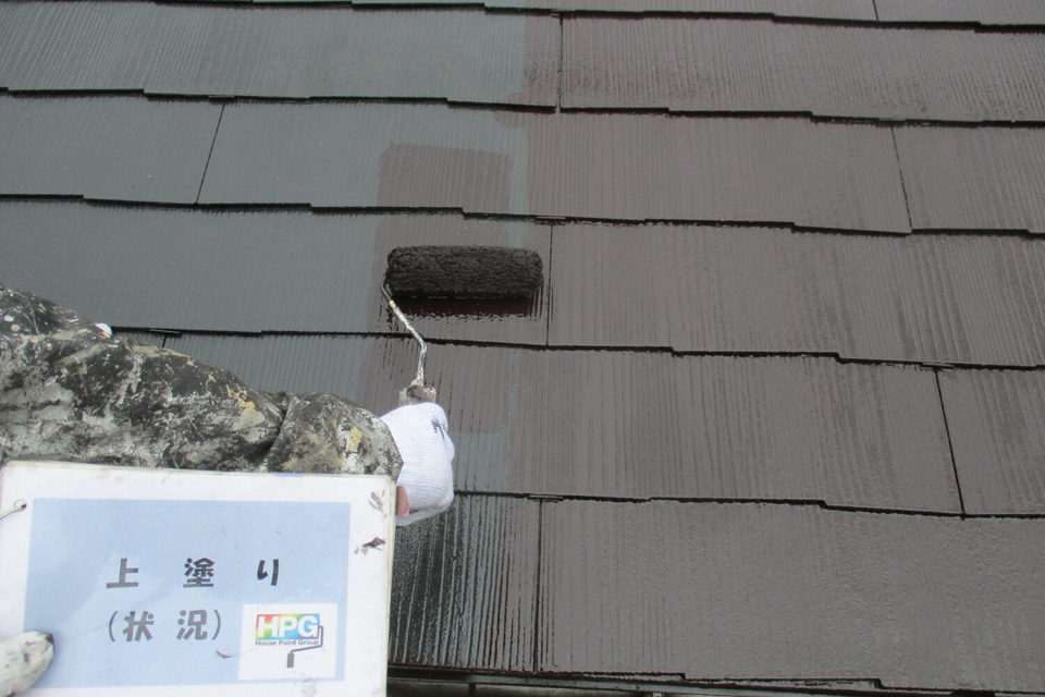倉敷市西中新田　Ｋ様邸　屋根塗装工事の画像
