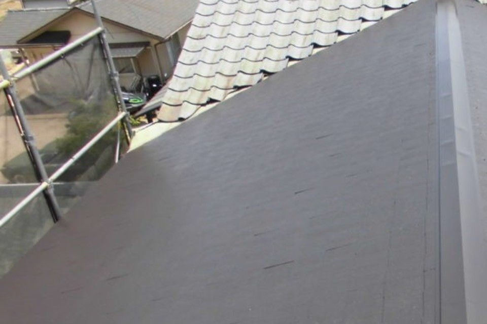 倉敷市西中新田　S様邸　屋根塗装工事の画像