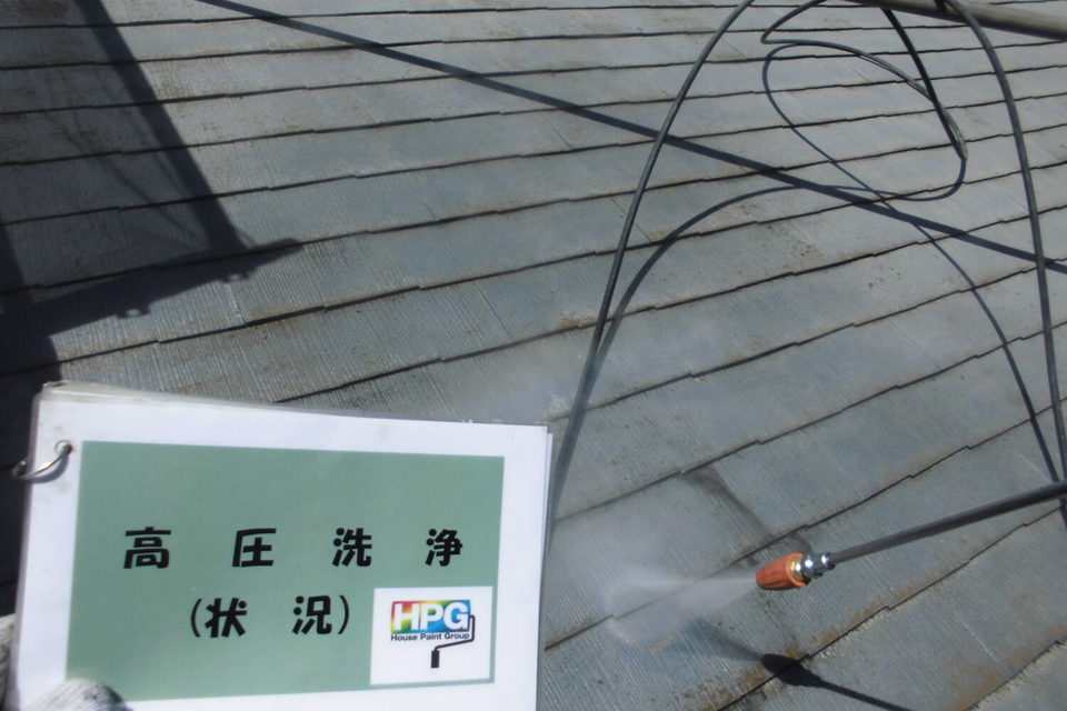 倉敷市西中新田　S様邸　屋根塗装工事の画像