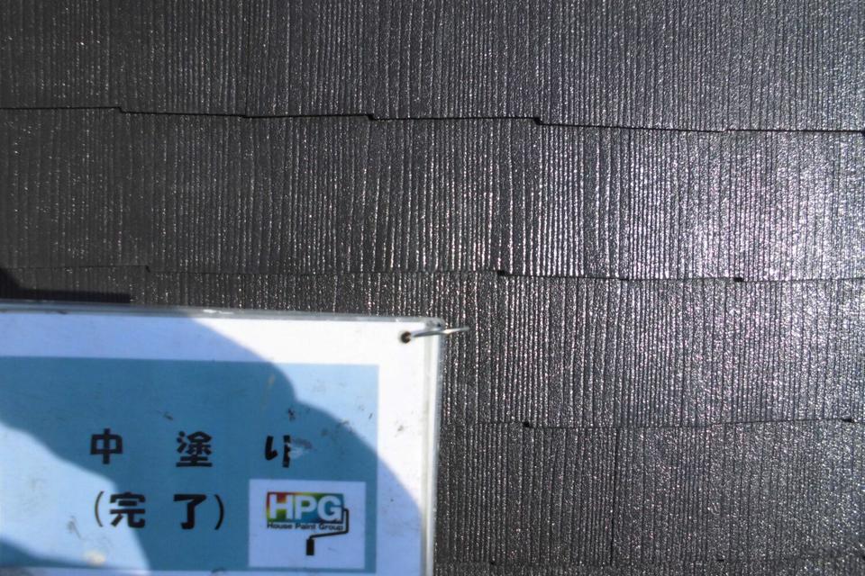 倉敷市西中新田　S様邸　屋根塗装工事の画像