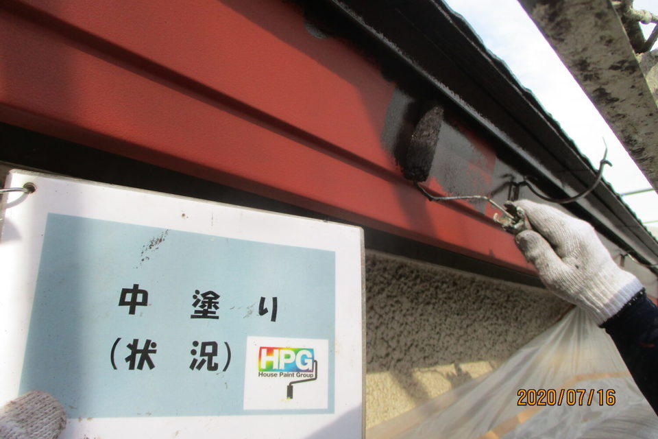 倉敷市玉島乙島　I様邸　屋根塗装工事の画像