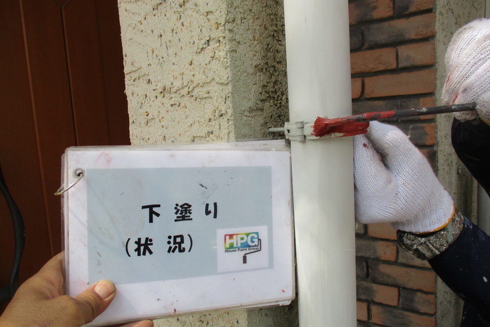 倉敷市中畝　川島様邸 外壁塗装工事の画像