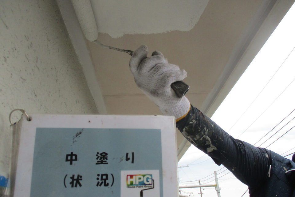 倉敷市中畝　川島様邸 外壁塗装工事の画像