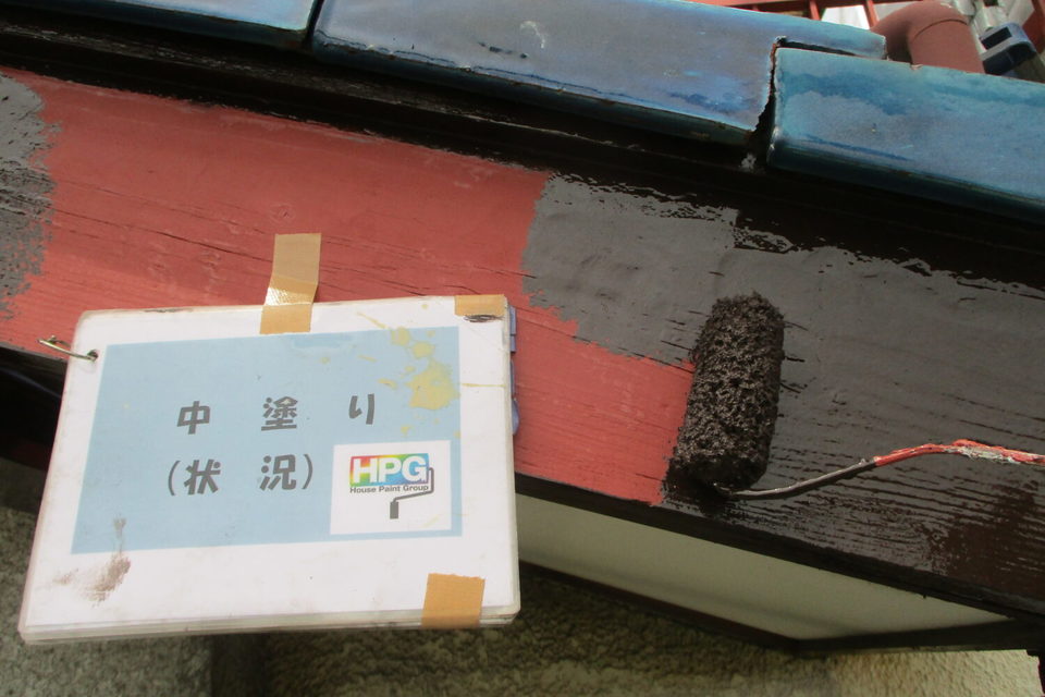 倉敷市片島町　I様邸　付帯・外塀塗装工事の画像