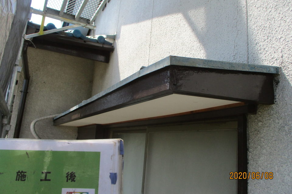 倉敷市片島町　I様邸　付帯・外塀塗装工事の画像