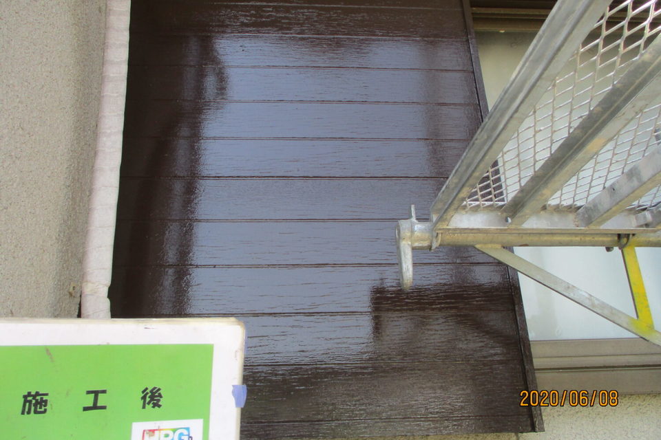 倉敷市片島町　I様邸　付帯・外塀塗装工事の画像