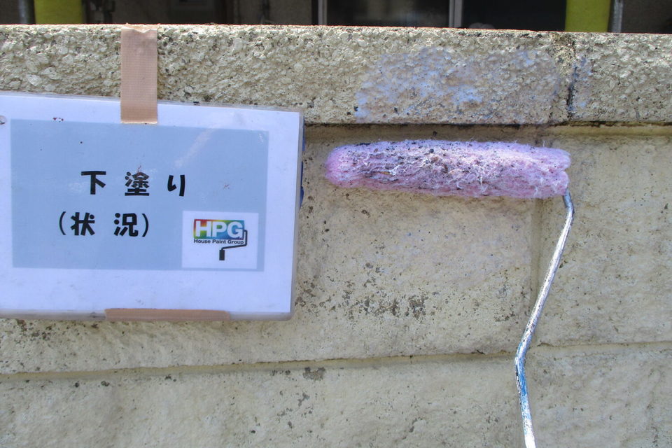 倉敷市片島町　I様邸　付帯・外塀塗装工事の画像