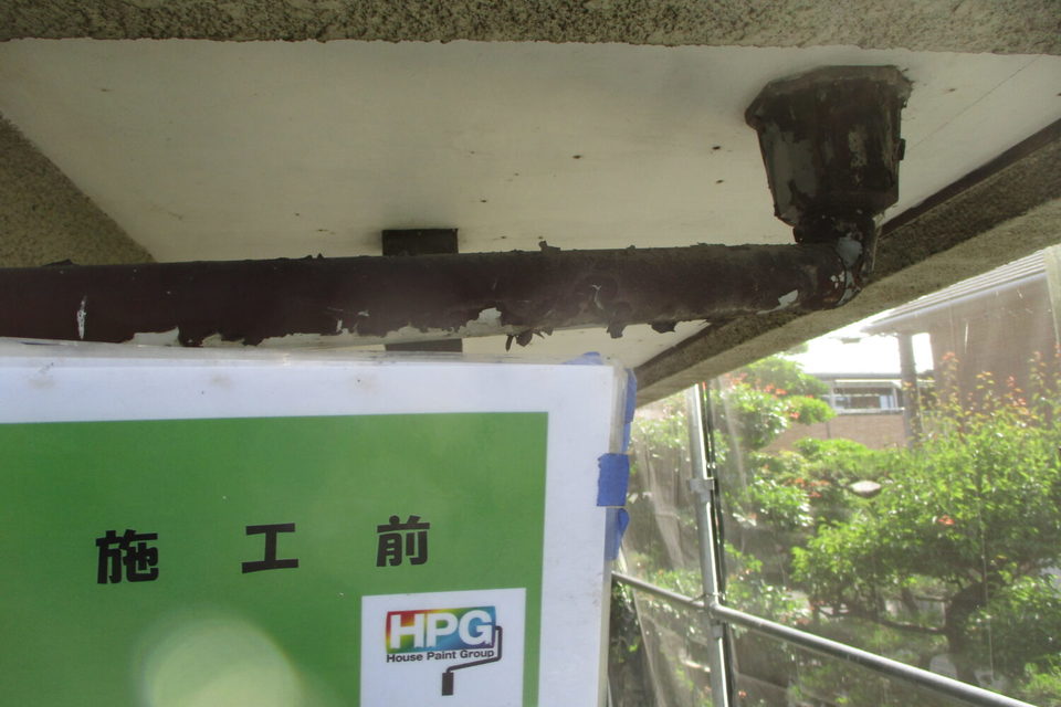 倉敷市片島町　I様邸　付帯・外塀塗装工事の画像