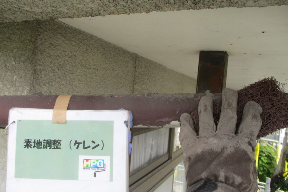 倉敷市片島町　I様邸　付帯・外塀塗装工事の画像