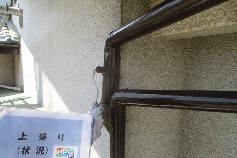 倉敷市片島町　I様邸　付帯・外塀塗装工事の画像