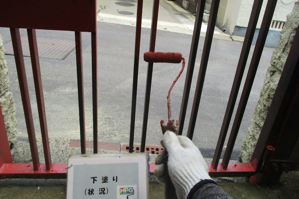 倉敷市片島町　I様邸　付帯・外塀塗装工事の画像