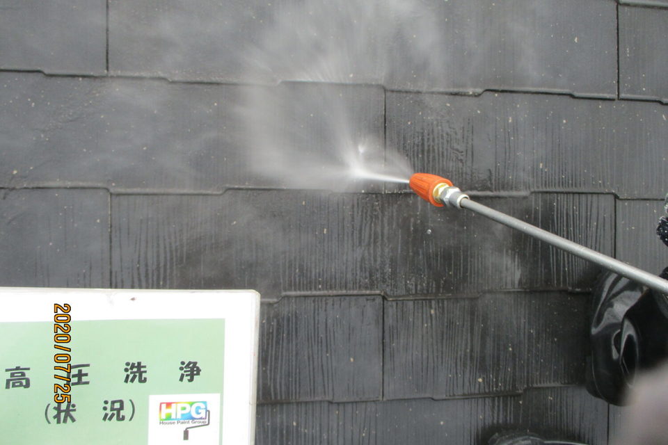 総社市西坂台　中澤様邸　屋根・外壁塗装工事の画像