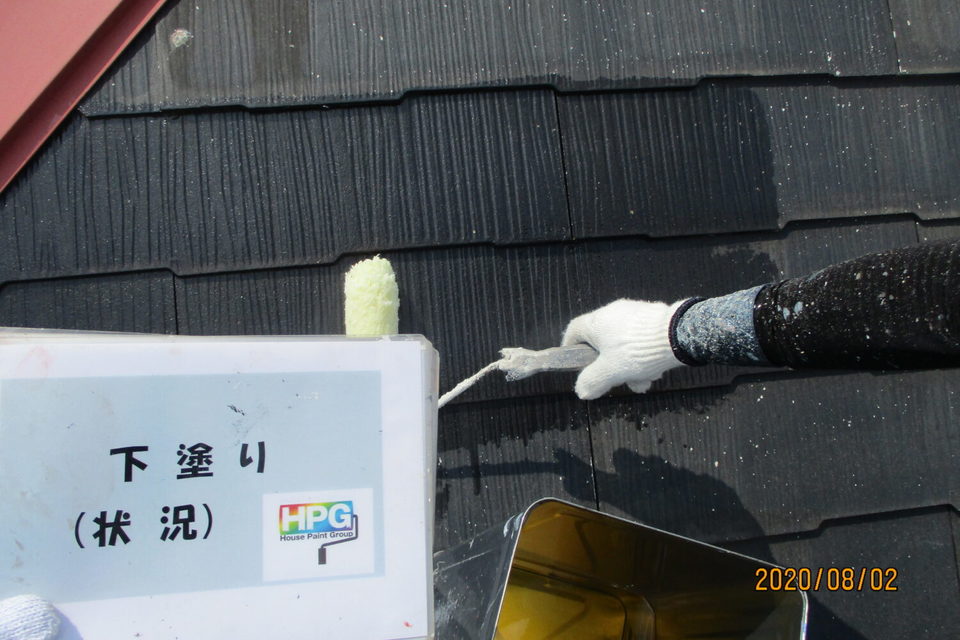 総社市西坂台　中澤様邸　屋根・外壁塗装工事の画像