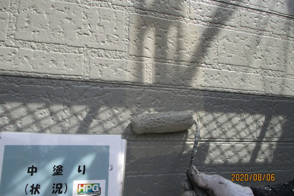 総社市西坂台　中澤様邸　屋根・外壁塗装工事の画像