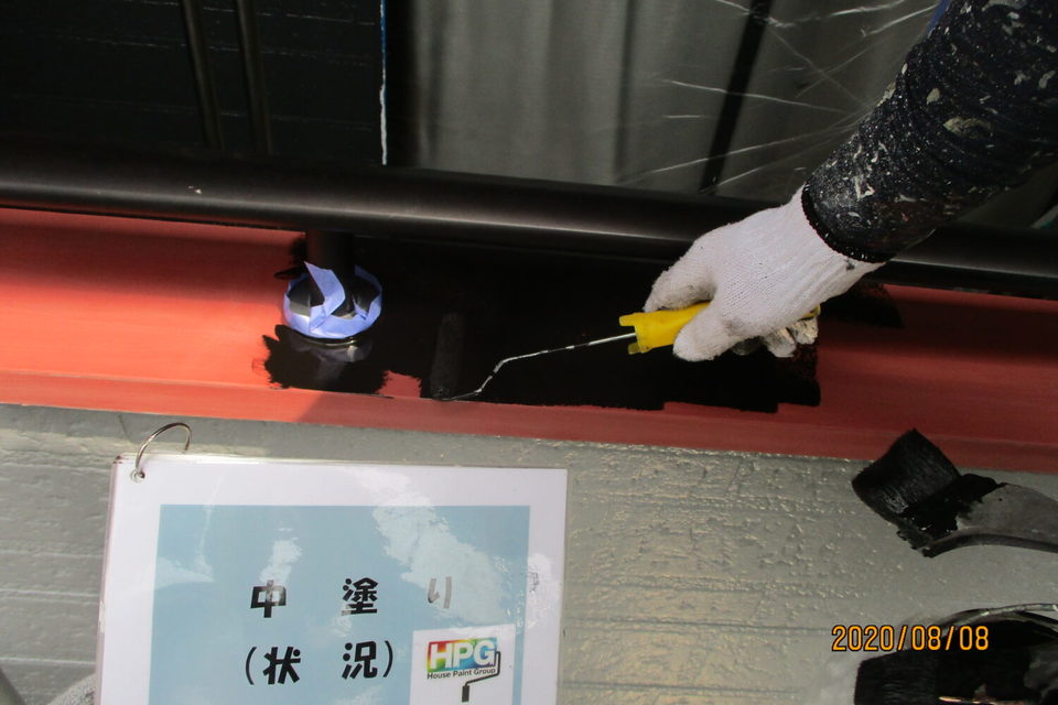 総社市西坂台　中澤様邸　屋根・外壁塗装工事の画像