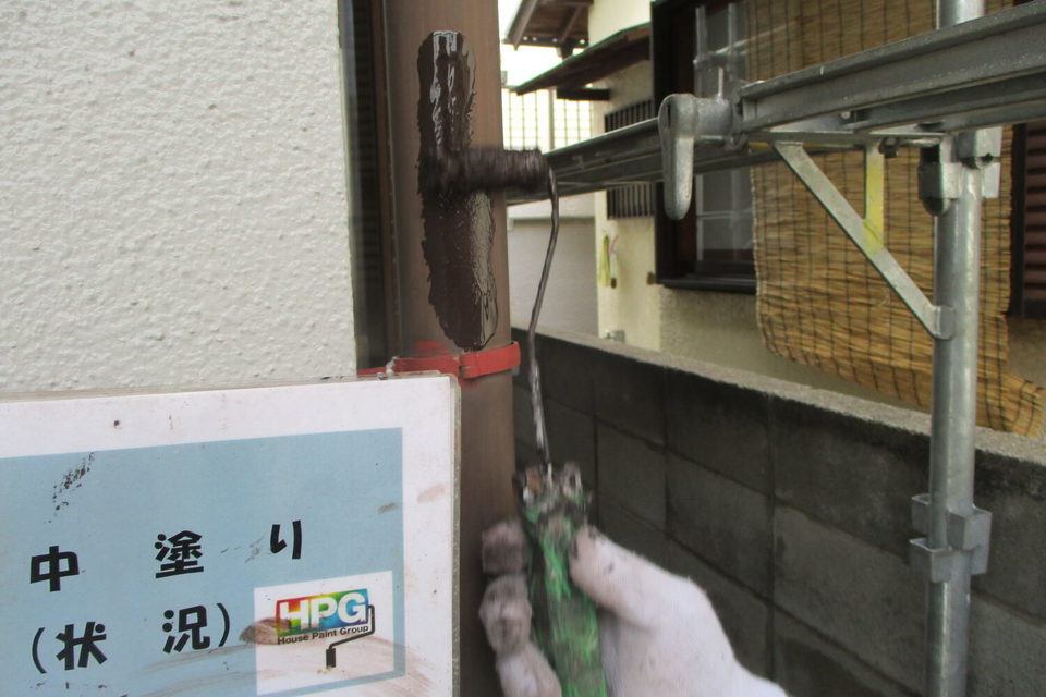 倉敷市児島　I様邸　外壁塗装工事の画像