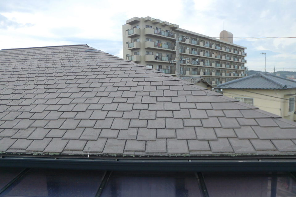 倉敷市亀島　N様邸　屋根塗装工事の画像