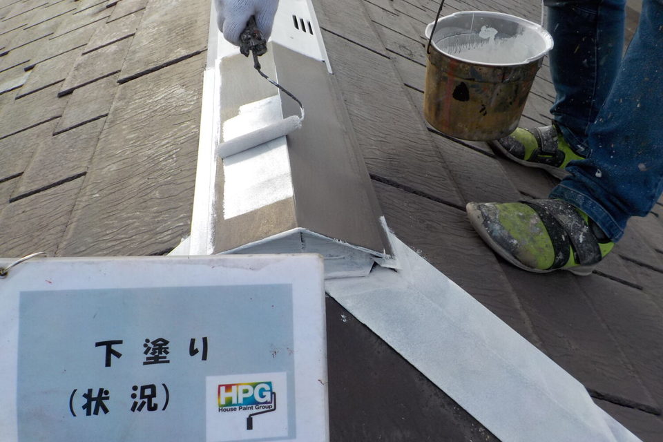 倉敷市亀島　N様邸　屋根塗装工事の画像