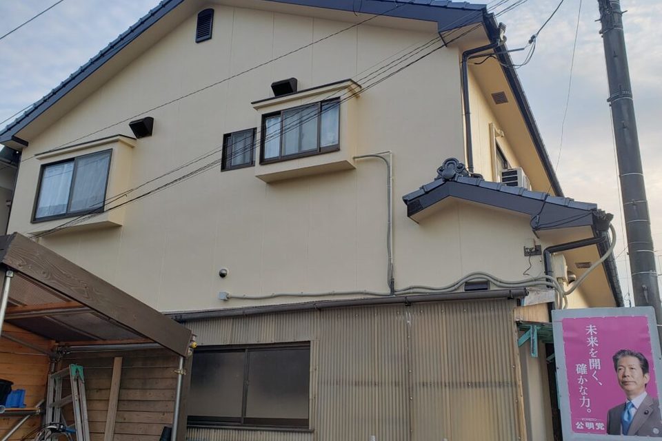 倉敷市連島町　Ｙ様邸　外壁塗装工事の画像