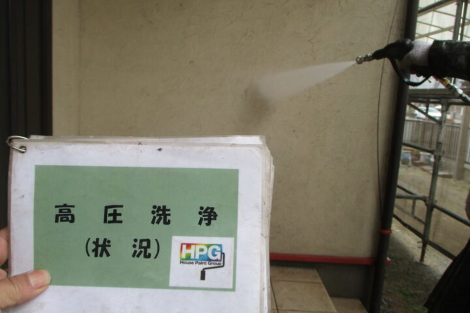 倉敷市中畝　Ｎ様邸　外壁塗装工事の画像
