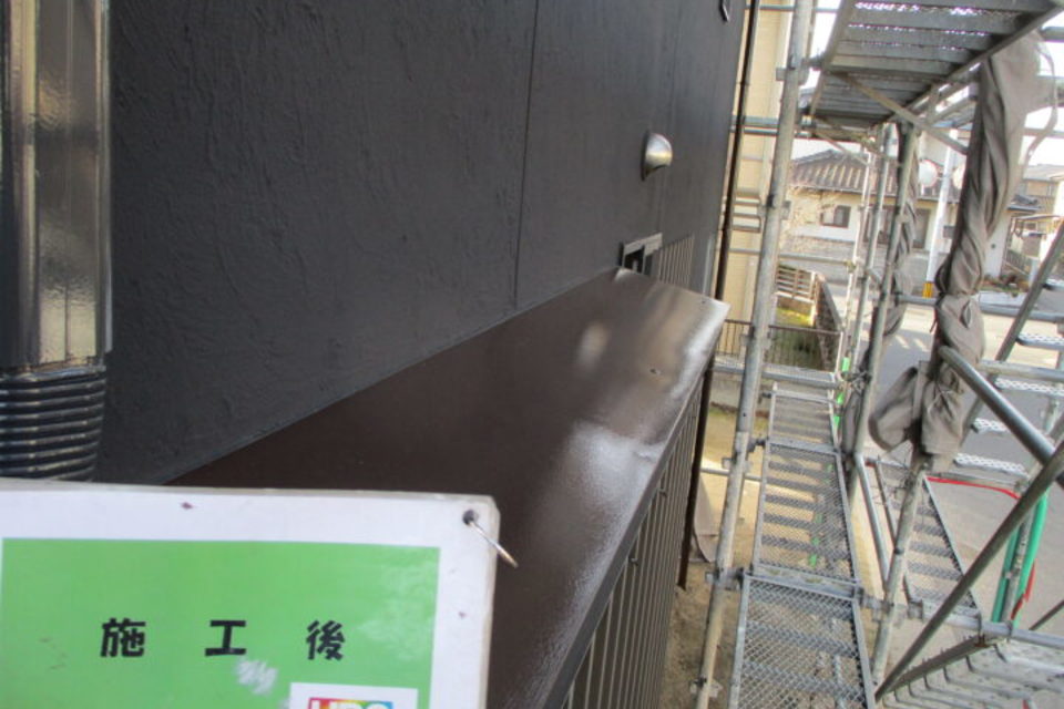 倉敷市中畝　Ｎ様邸　外壁塗装工事の画像