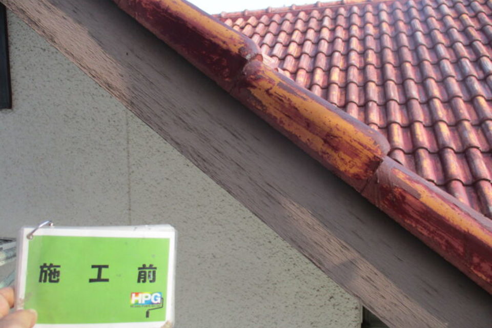 倉敷市東富井　Ｈ様邸　屋根塗装工事の画像