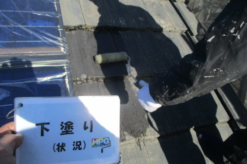 倉敷市玉島乙島　Ｍ様邸　屋根・外壁塗装工事の画像