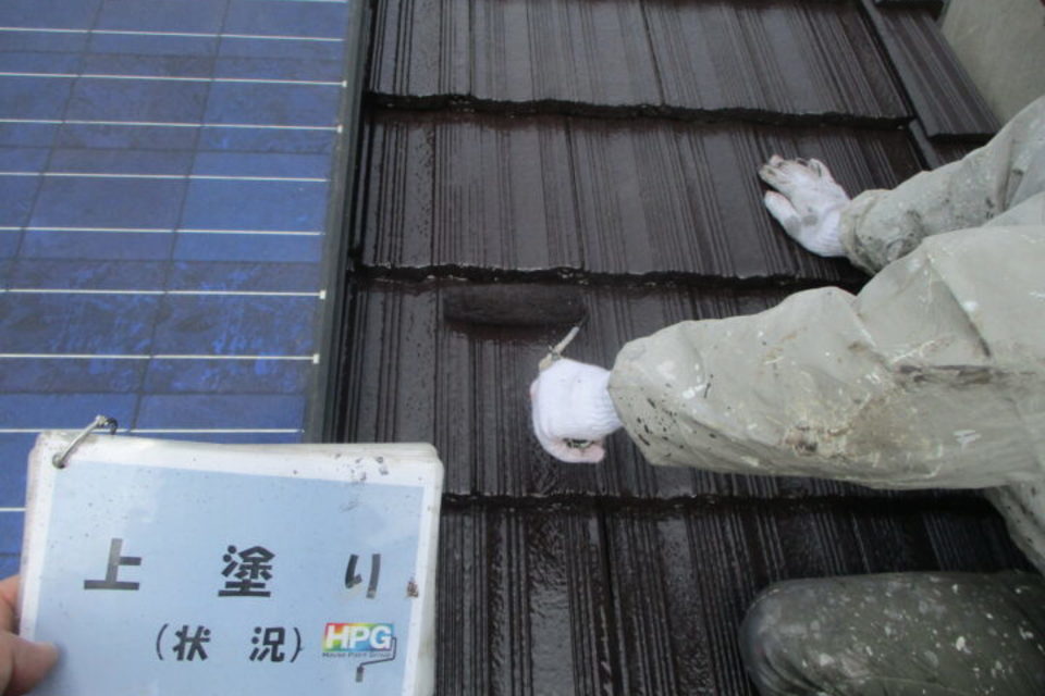 倉敷市玉島乙島　Ｍ様邸　屋根・外壁塗装工事の画像