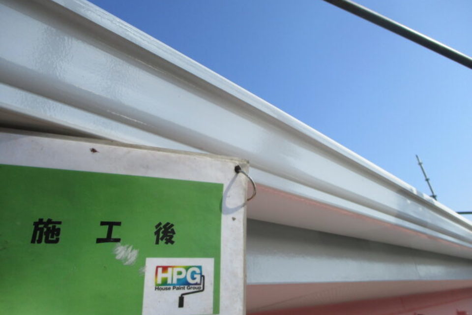 倉敷市連島町　Ｋ様アパート　外壁塗装工事の画像
