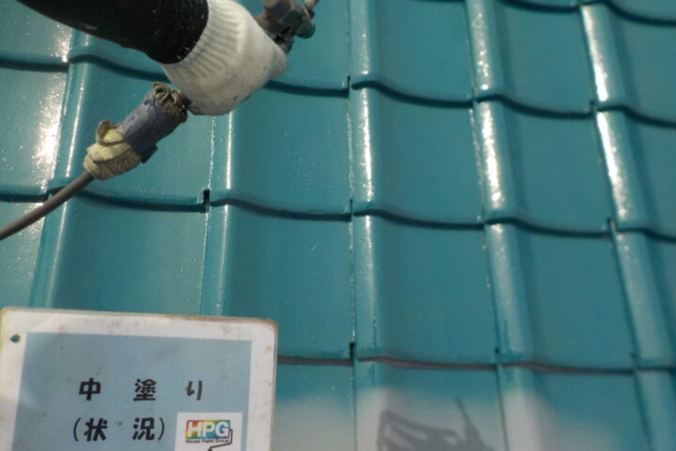 倉敷市連島町　Ｆ様邸　屋根・外壁塗装工事の画像