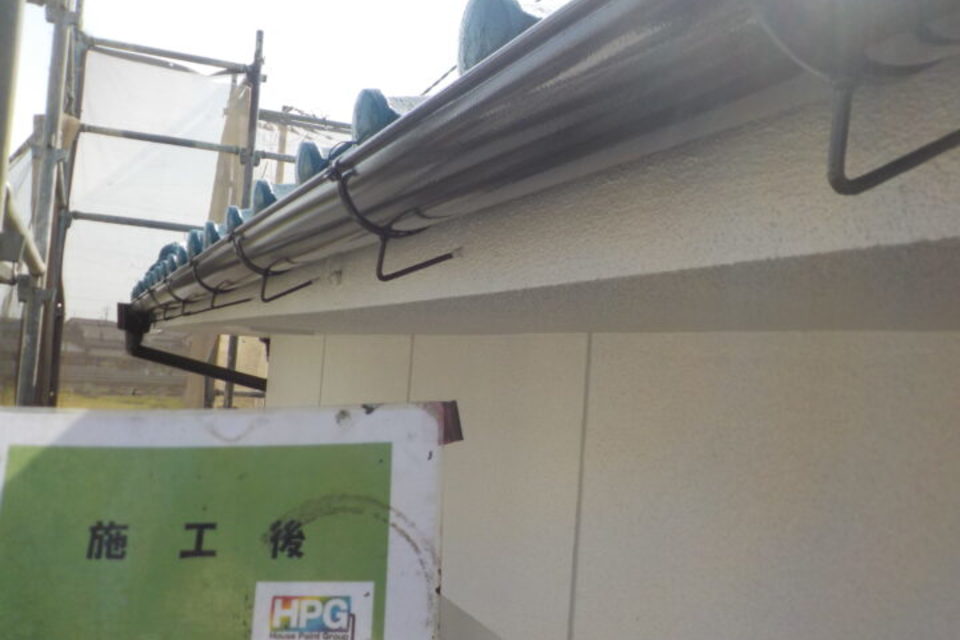 倉敷市連島町　Ｆ様邸　屋根・外壁塗装工事の画像