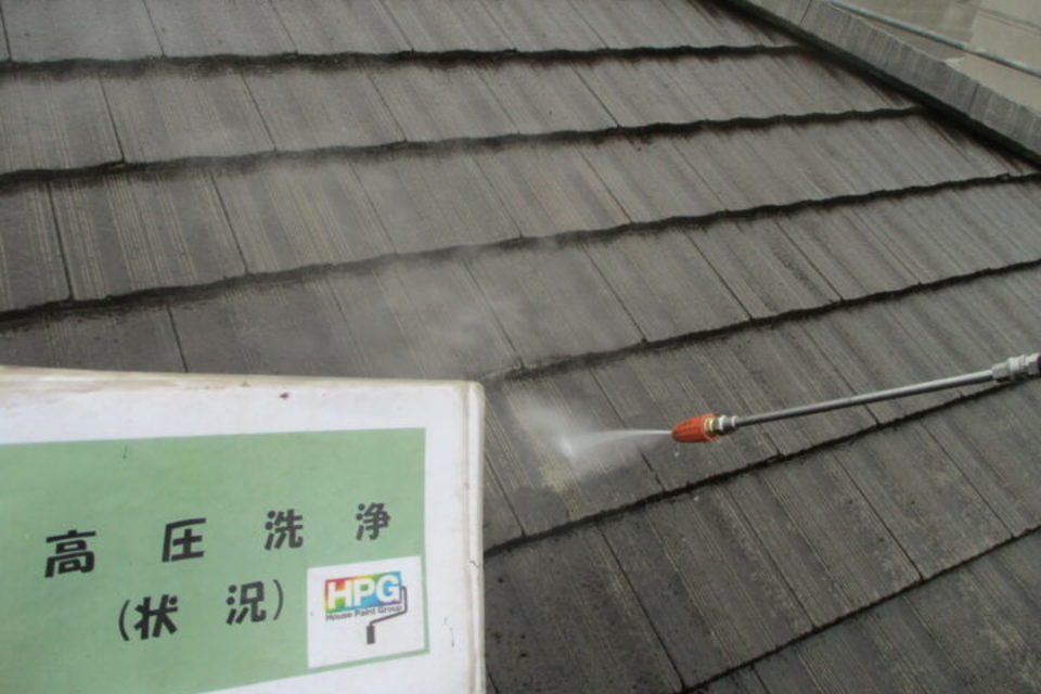 倉敷市茶屋町　Ｆ様邸　屋根・外壁塗装工事の画像