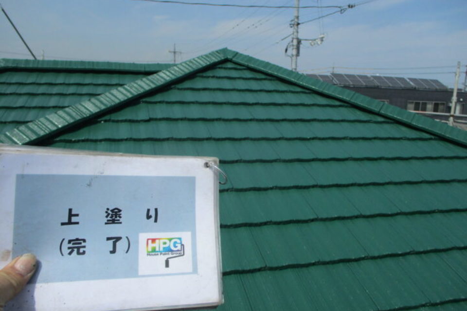 倉敷市茶屋町　Ｆ様邸　屋根・外壁塗装工事の画像