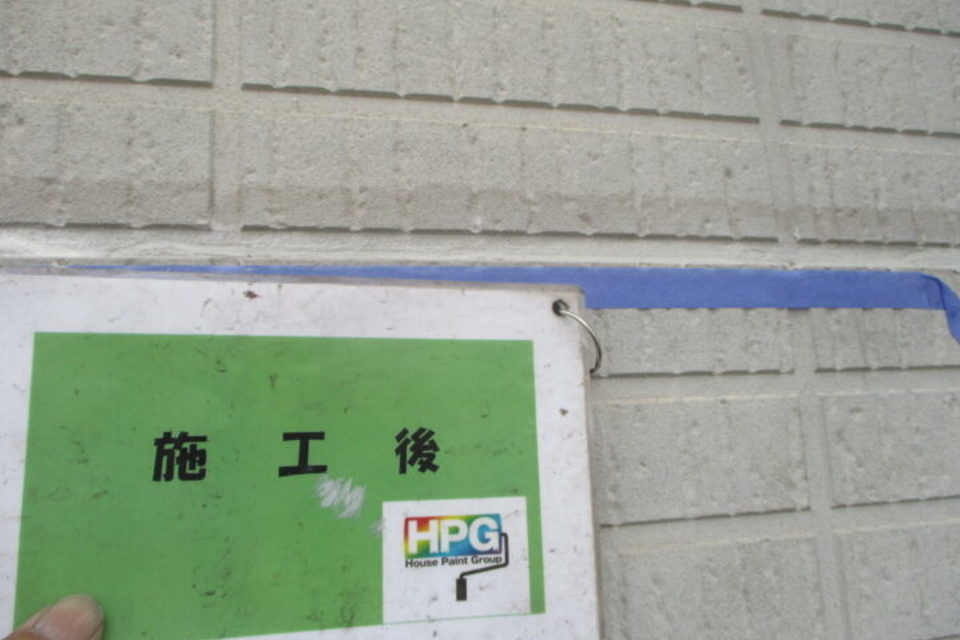 倉敷市茶屋町　Ｆ様邸　屋根・外壁塗装工事の画像
