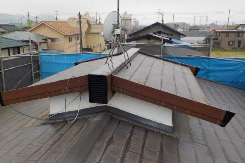 倉敷市堀南　Ｓ様邸　屋根・外壁塗装工事の画像